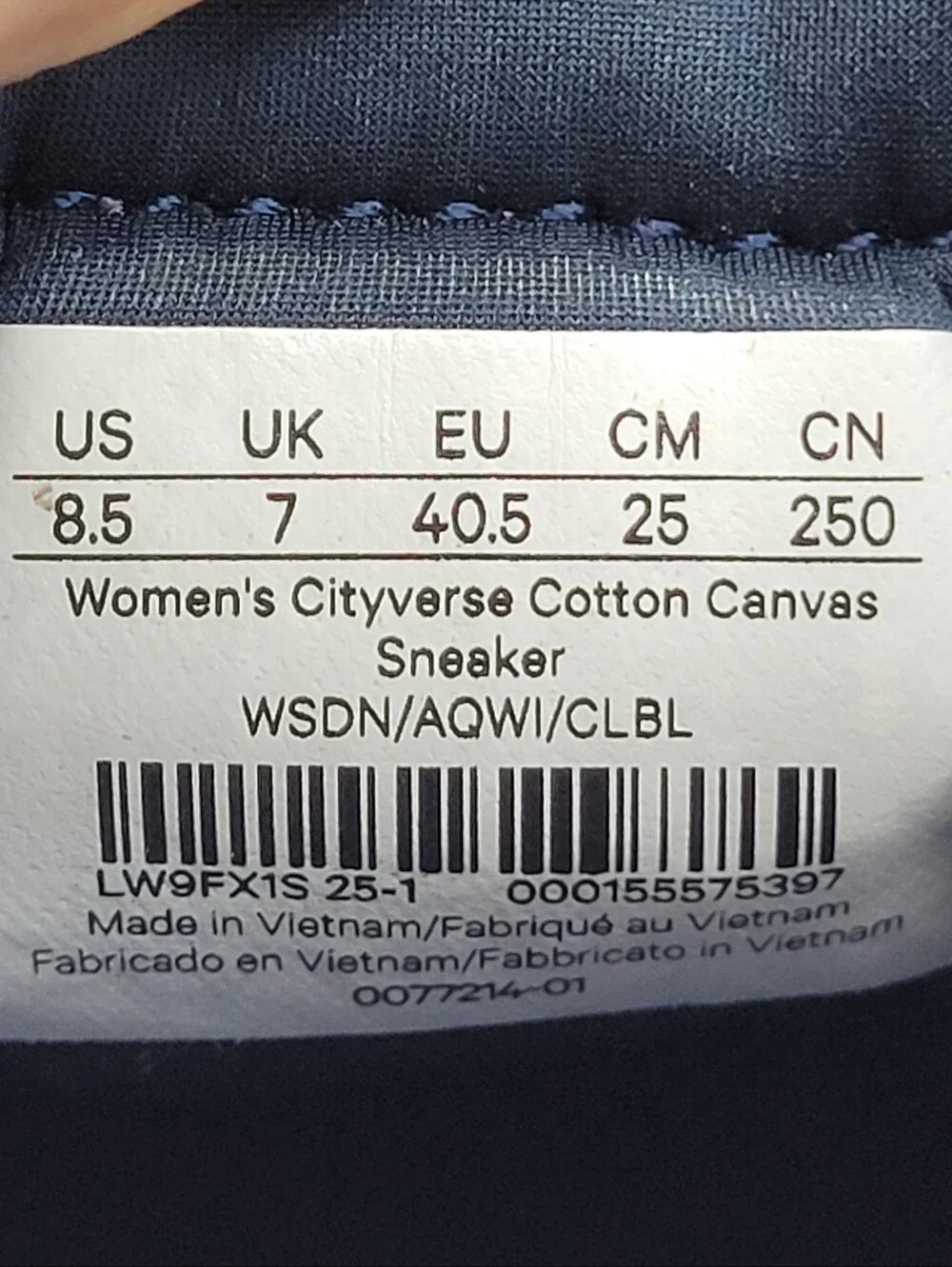 Lululemon Cityverse Sneakers Size 8.5